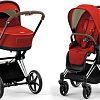 Универсальная коляска Cybex Priam IV (2 в 1, autumn gold/matt black)