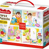 Baby Toys First Puzzle 4 в 1. Мой дом 04364