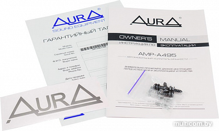 Автомобильный усилитель Aura AMP-A495