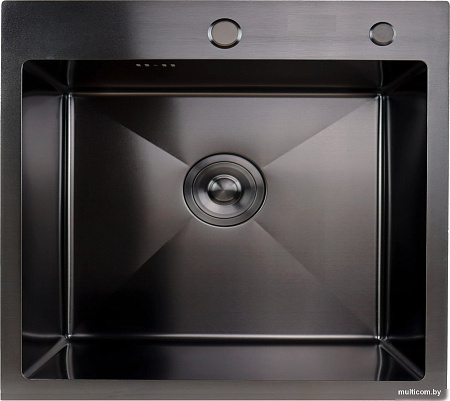 Кухонная мойка Berge 5045 premium Nano Black (черный)