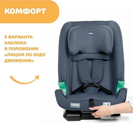 Детское автокресло Chicco My Seat I-Size Std (india ink)