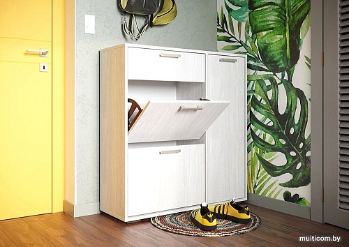 Тумба для обуви Стендмебель Дели №4 (ясень анкор)