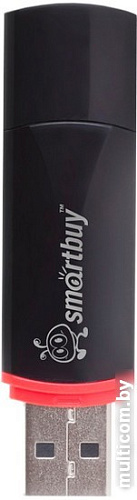 USB Flash Smart Buy Crown Black 4GB (SB4GBCRW-K)