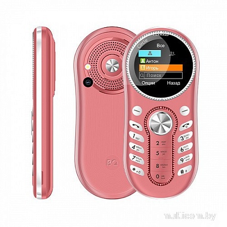 Кнопочный телефон BQ BQ-1416 Circle (розовый)