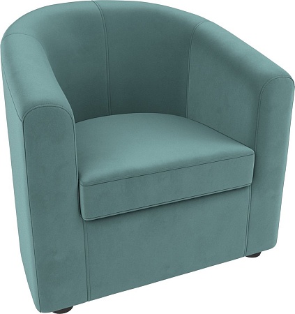 Интерьерное кресло Лига диванов Норден 109046 (велюр бирюзовый)