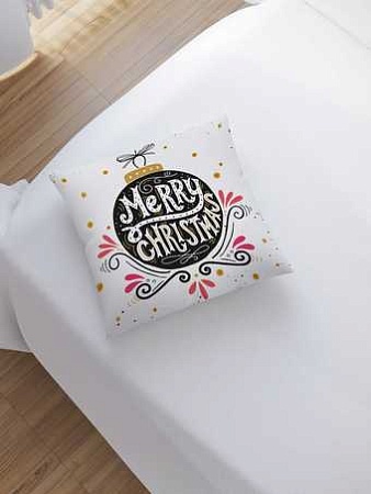 Чехол на подушку JoyArty Рождественский шар sl_21481