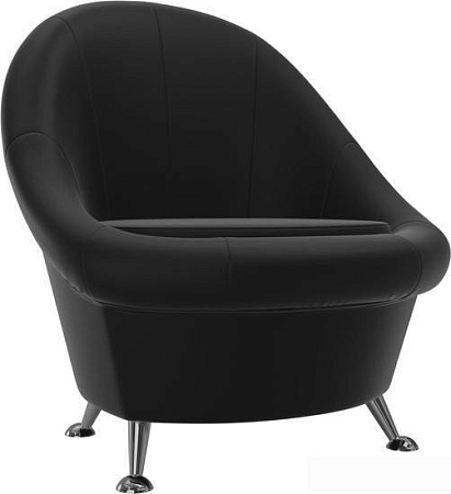 Интерьерное кресло Mebelico 252 28243 (экокожа, черный)