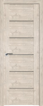 Межкомнатная дверь ProfilDoors 99XN 60x200 (каштан светлый/стекло графит)