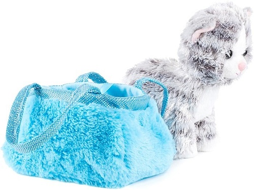 Классическая игрушка Fancy Котик в сумочке-переноске SUMK0