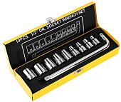 Набор трещотка с головками Deli DL2010T (10 предметов)