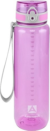 Бутылка для воды Арктика 720-1000-LV 1л (лавандовый)