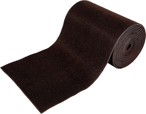 Ковровая дорожка Vortex Травка 90x1500 24002 (темно-коричневый)