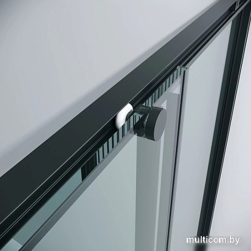 Душевой уголок Grossman Galaxy 90x80x195 300.K33.01.9080.21.00 (черный матовый/прозрачное стекло)