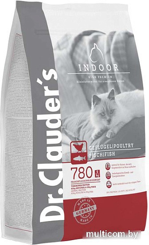 Сухой корм для кошек Dr.Clauder`s High Premium Indoor (10 кг)