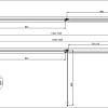 Душевая дверь Cezares URBAN-B-12-150-C-CR