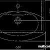 Умывальник Santeri Новая Грань 64x46 [1.3120.7.S00.11B.0]