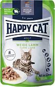 Пресервы Happy Cat Weide Lamm ягненок 20х85 г