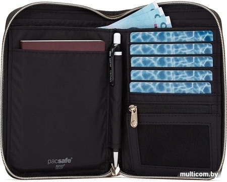 Кошелек Pacsafe RFID Blocking Compact (серый)