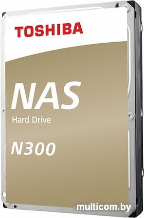Жесткий диск Toshiba N300 6TB HDWG160UZSVA