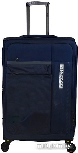 Чемодан-спиннер Mironpan 50127 66 см (темно-синий)