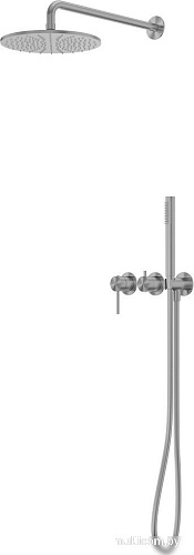 Душевая система Abber Wasser Kreis 316 AF8118BGG (оружейная сталь брашированная)