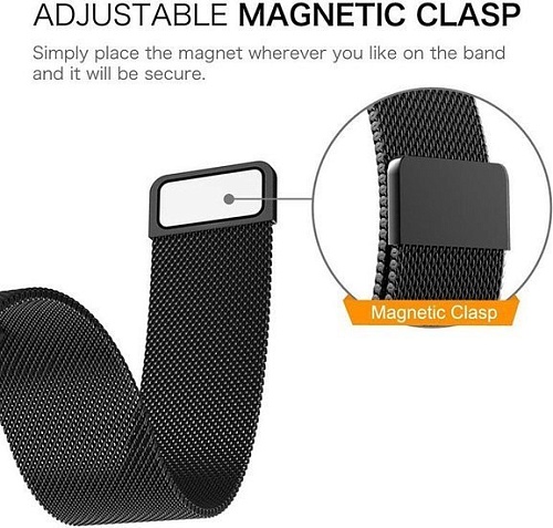 Браслет Rumi Milanese loop металлический 22 мм (золотистый)