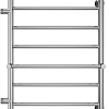 Полотенцесушитель TERMINUS Аврора П8 500х800 (с 2 полками и боковым подключением 500 слева)