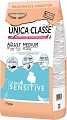 Сухой корм для собак Unica Classe Maintenance Condition Adult Medium Sensitive Tuna 12 кг