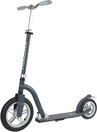 Двухколесный подростковый самокат Hudora BigWheel Air All Paths 280 14124 (basalt)