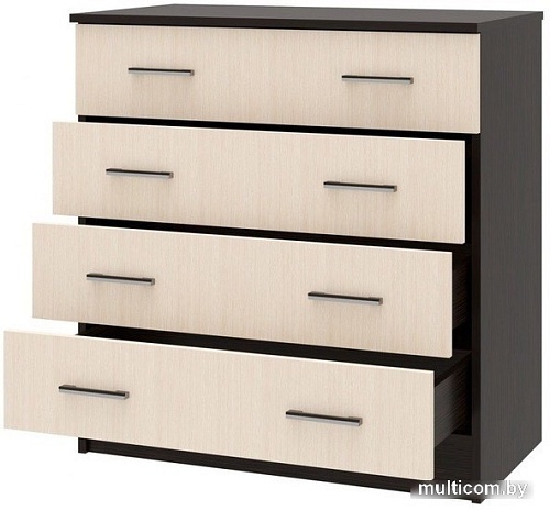 Комод МебельЭра К800 (венге-лоредо)