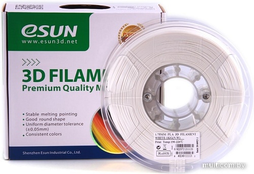 eSUN PLA 1.75 мм 1000 г (белый)