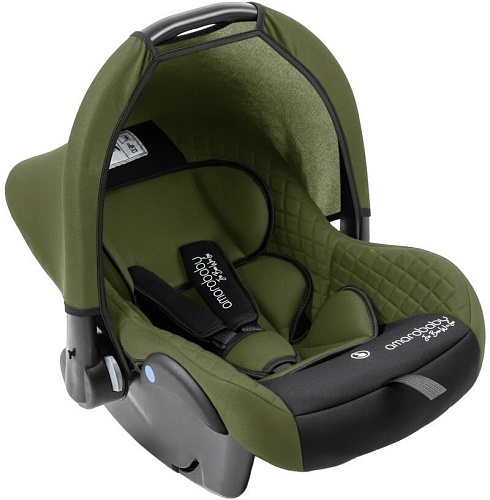 Детское автокресло Amarobaby Baby Comfort AB222008BC/1309 (зеленый/черный)