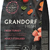 Сухой корм для кошек Grandorf Adult Sterilised Fresh Turkey&amp;Sweet Potato (400г)