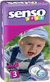 Подгузники Senso Baby Midi 3 (44 шт)