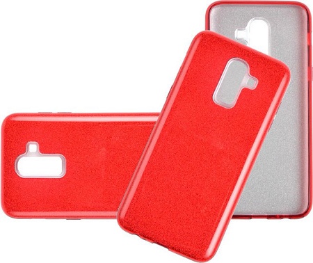 Чехол для телефона Case Brilliant Paper для Galaxy J8 (красный)