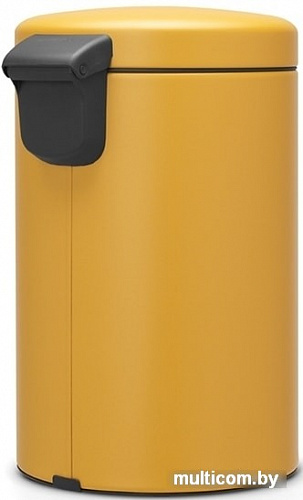 Brabantia Pedal Bin NewIcon 12 л (минерально-горчичный)