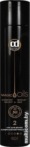 Constant Delight 5 Magic Oil Лак для волос суперсильной фиксации №2 400 мл