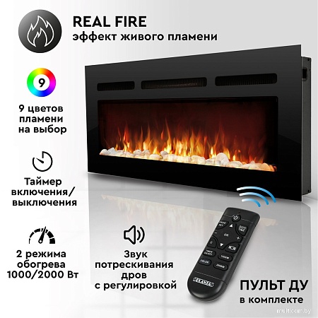 Электрокамин Planta PFP-INS050 Multicolor