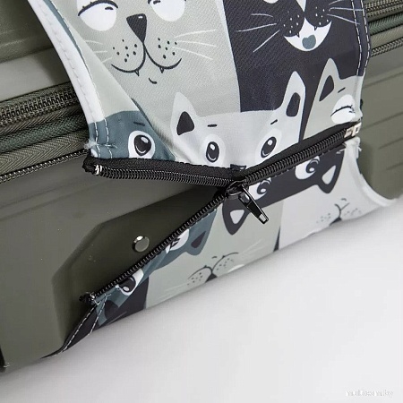 Чехол для чемодана Grott 210-LCS290-M-DCL (серый)