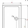 Душевой поддон Radaway Doros D Compact 100x90 [SDRD1090-05]