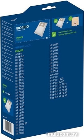 Одноразовый мешок Worwo PMB01K