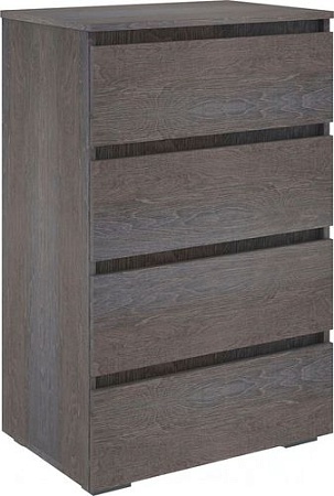 Комод Кортекс-мебель Бари 60 4ш (береза/береза/береза)