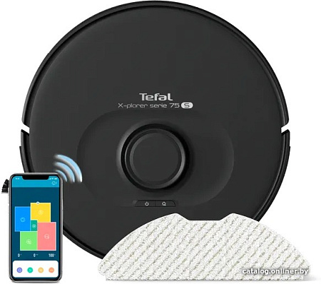 Робот-пылесос Tefal Tefal X-plorer Serie 75 S RG8575WH