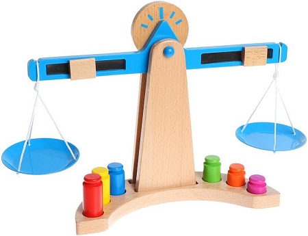 Набор развивающих игрушек Sima-Land Весы 7479601