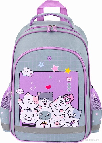 Школьный рюкзак Пифагор School. Cats Selfie 273165