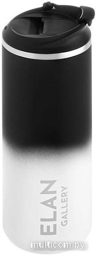 Термокружка Elan Gallery 280200 500мл (черный/белый)