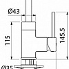 Смеситель IDDIS Kitchen 360 K36SBJBi05 (хром/черный)