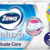 Туалетная бумага Zewa Deluxe Белая 3 слоя (8 рулонов)
