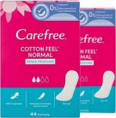 Прокладки ежедневные Carefree Cotton Feel Normal (2x44 шт)