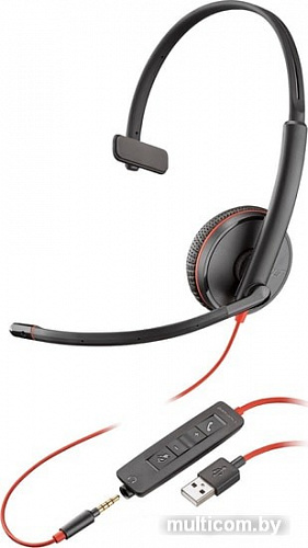 Наушники Plantronics Blackwire C3215 USB-A